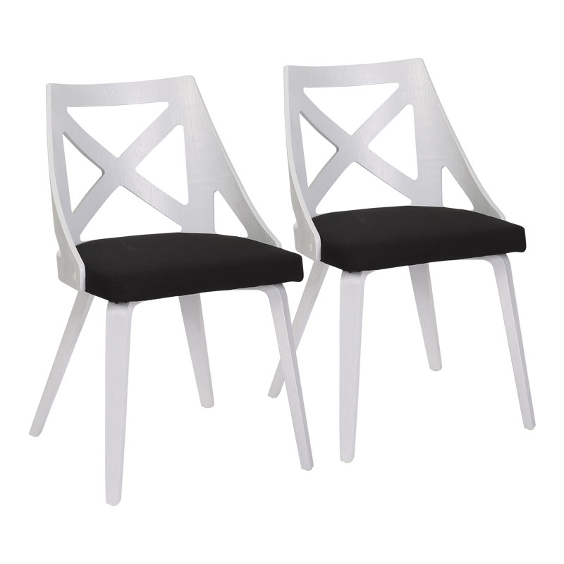 18.75'' H Upholstered Side Chair, Charcoal