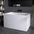Tidal 43'' Freestanding Tub Acrylic Soaking Bathtub