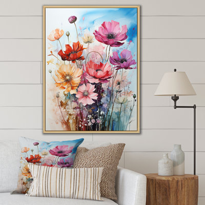 Motif floral minimalisme pré - imprimé