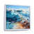 Cadre flottant blanc