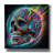 'Skull Graffiti' by Rey Klimt Wall Art
