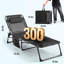 Fauteuil de bronzage avec trou pour le visage, ensemble de 2 chaises longues pliantes avec dossier inclinable 5 positions pour bronzer, piscine, patio, camping-520990581