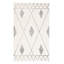 Tapis ivoire / noir Seidel-76794397