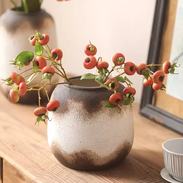 Casandra Concrete / Cement Table Vase, 7.8" H x 5.1" W x 5.1" D