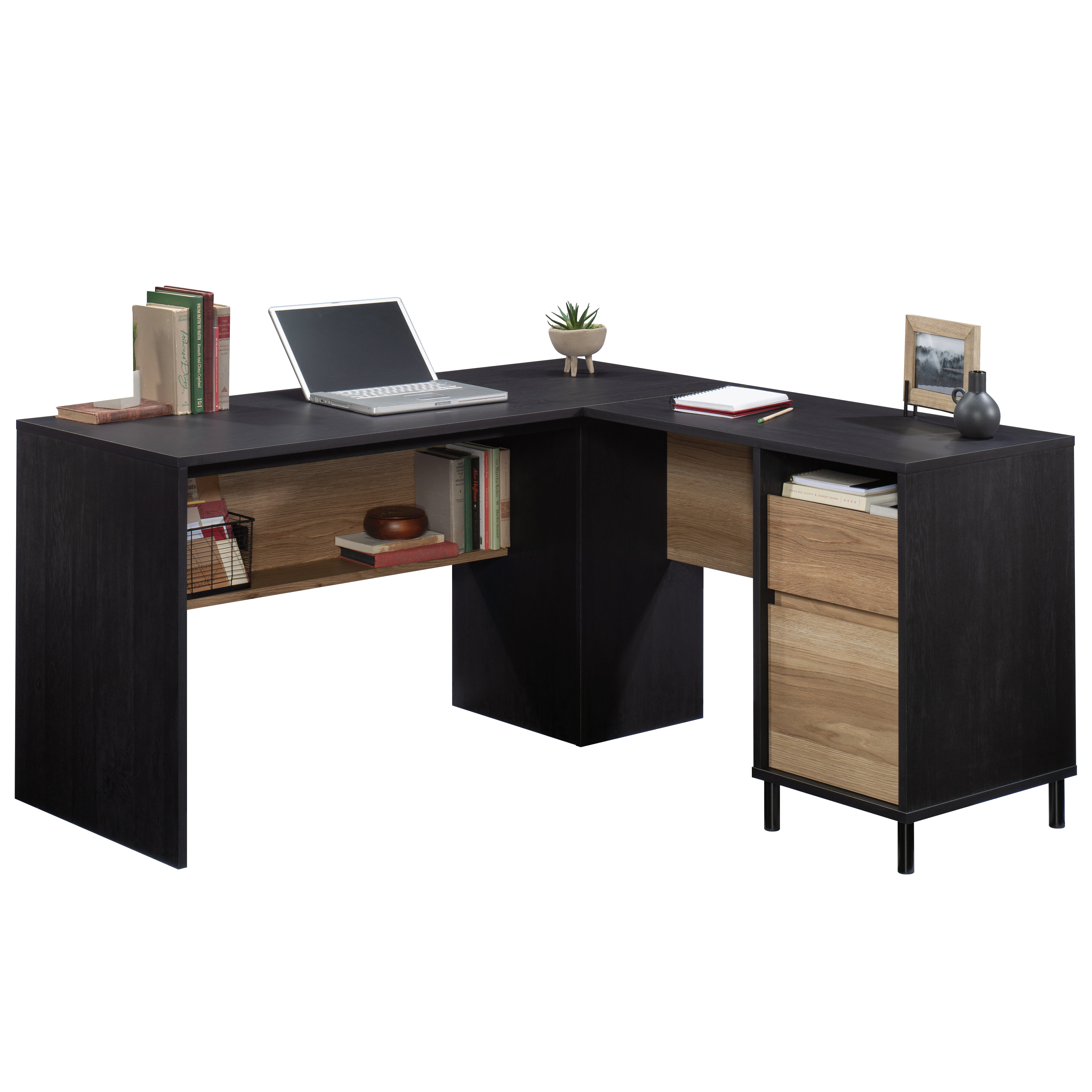 NG Decor, 1200mm Rectangular Modern Home Office Desk with Ply Wood Table  Top & Gold Frame : : Home & Kitchen