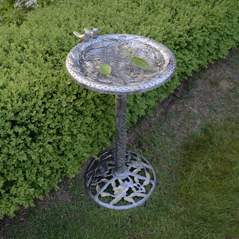 Bain d'oiseaux Wendling, Étain antique