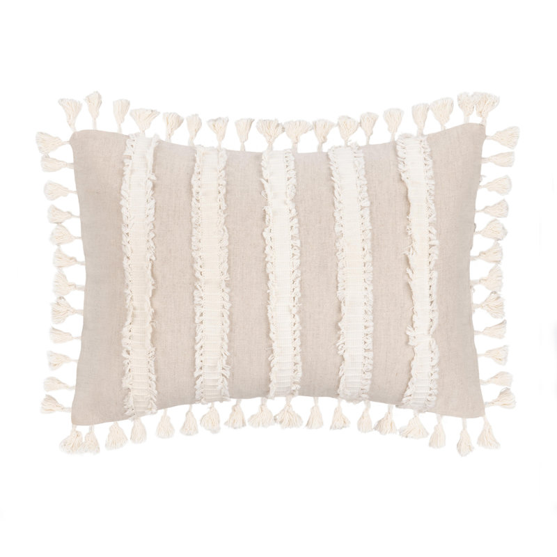 Edisto Pillow Cover & Insert, Rectangle 14"H x 20"W