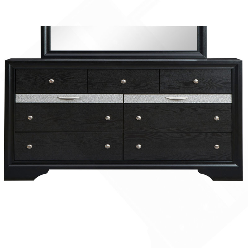 Commode Madrid G02350-D, Noir