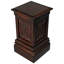Canterbury Abbey Square Pedestal Mahogany Plant Stand-62275938