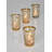 24 Piece Glass Tabletop Votive Holder Set