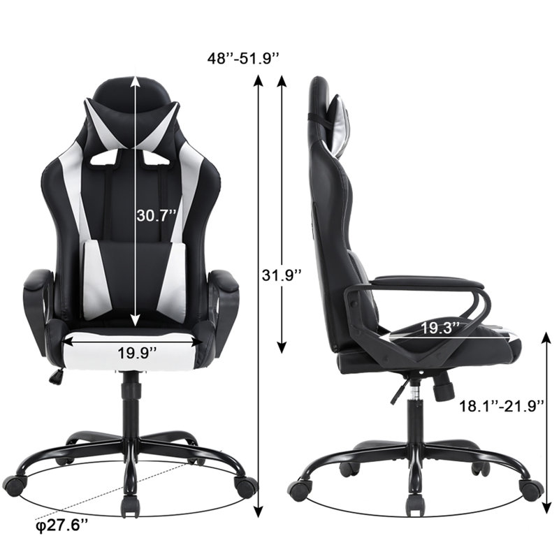 Gaming Chair, White