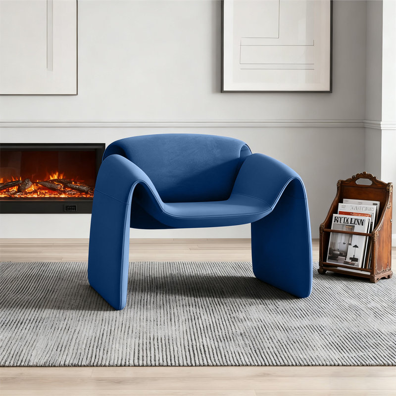 29.13 Inch Deep Padded Single Chair, Modern Comfortable Accent Chair,Suitable for Living Room, Bedroom, Study and Drawing Room.