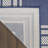 Dippold 2' x 3' Navy Modern Rug-562886888-564196278