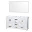 Sheffield 59" Double Bathroom Vanity Base Only-31336892