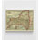 Reproduction de carte rétro rétro de New York, carte encadrée de New York, reproduction d'art rétro de New York, impression d'affiche