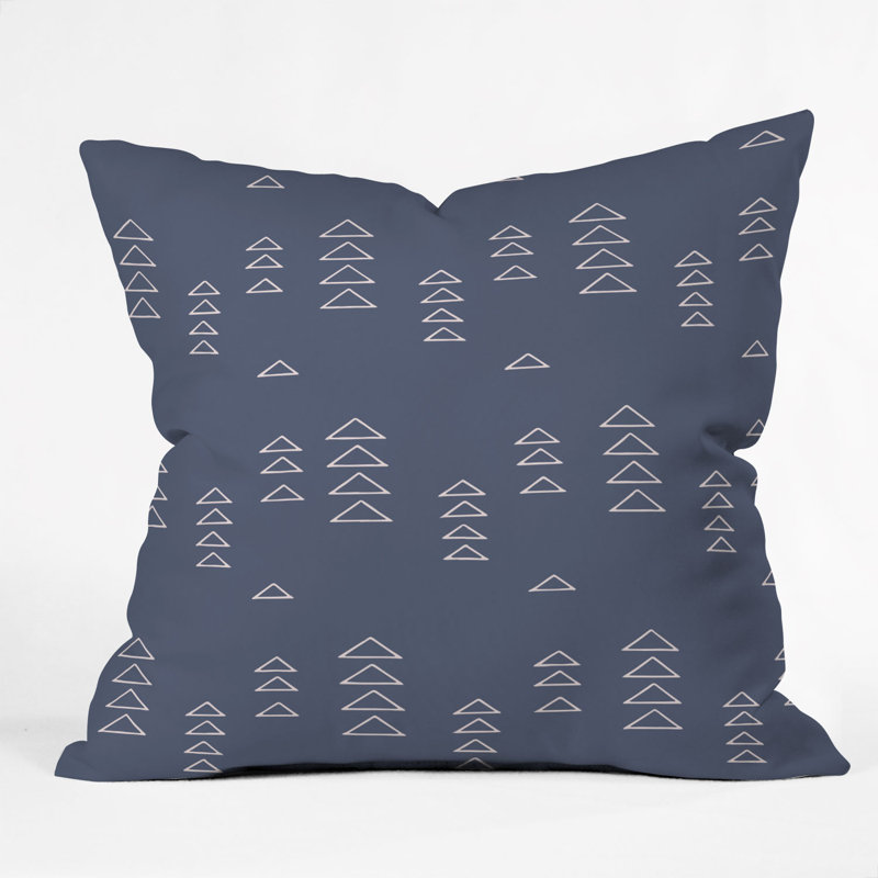 Geometric Throw Pillow, 16" x 16"