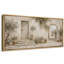 «Rustic Olive Courtyard Archway», impression sur toile encadrée, impression sur toile, 3 pièces-132210032-132210026