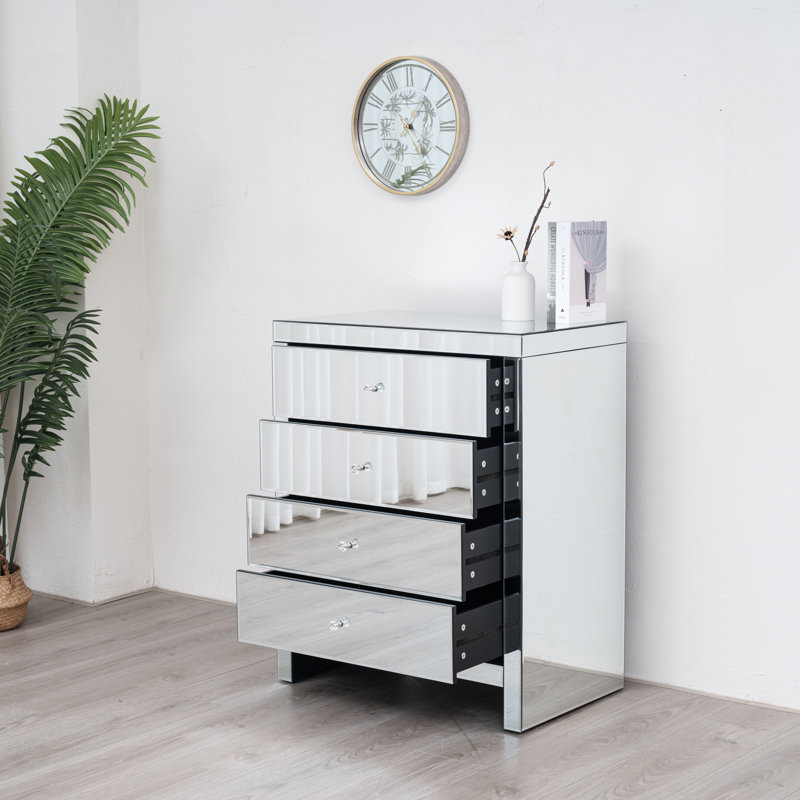 Akelah 75cm W 4 - Drawer Chest of Drawers