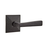 Flat Privacy (Bed & Bath) Door Lever with Square Rosette