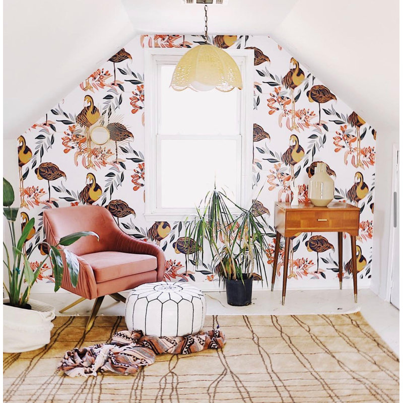 Floral Wallpaper by Teresa Chan Graphics, Pre-Pasted
