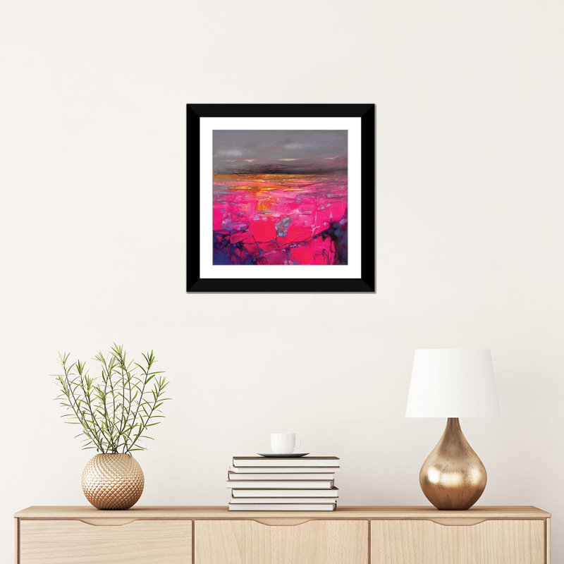 « fluid study i », impression sur toile, Papier d'art encadré noir, Blanc, H 24 po x l 24 po x P 1 po