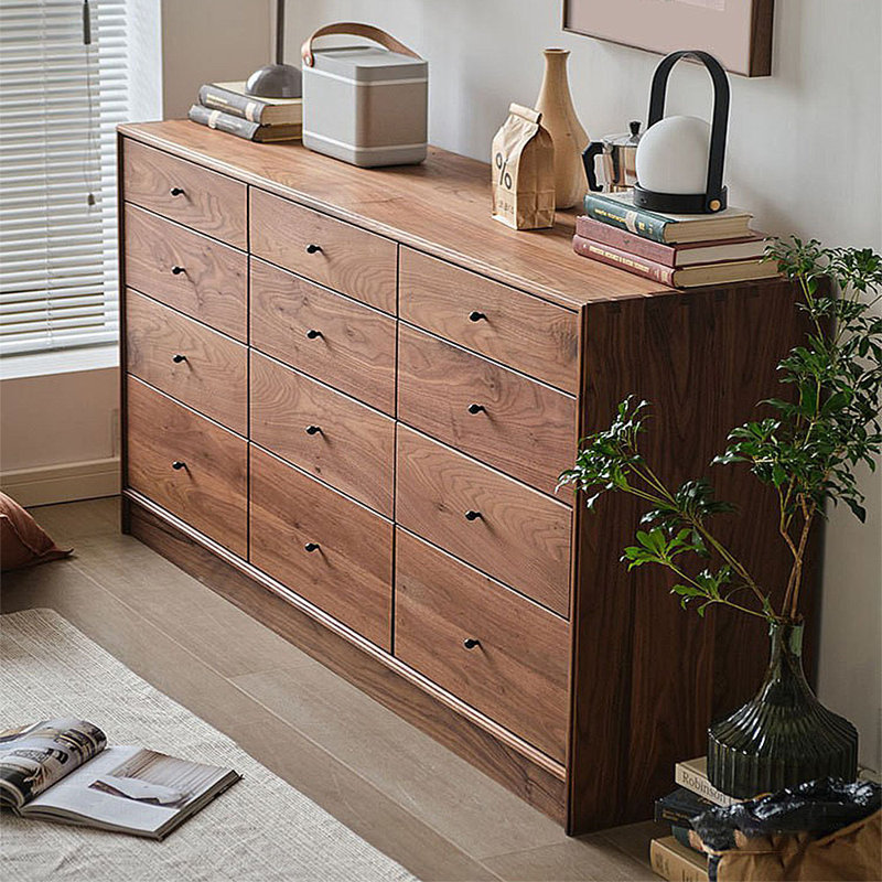 Multi-compartment Drawer Storage Side Cabinet