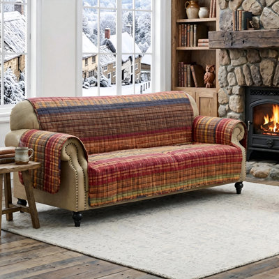 Multi-Color Sofa Slipcover (Multi-Color)