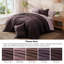 Ensemble d'édredon pour grand lit Monbix - Ensemble de 7 pièces de literie pour grand lit prélavé prune italienne dans un sac, édredon toutes saisons avec draps, taies d'oreiller et taies décoratives-123426344-123426335