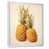 White Floater Framed