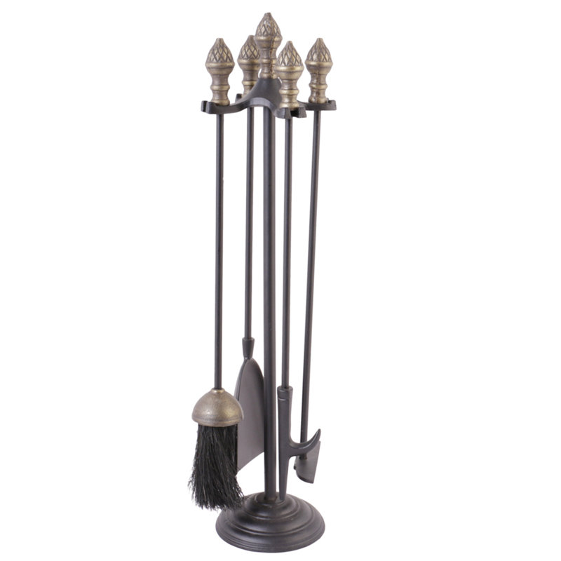 Iron Fireplace Tool Set