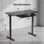 Bureau debout électrique, bureau d'ordinateur réglable en hauteur avec sac de rangement, 4 réglages de mémoire en hauteur, bureau assis-debout pour bureau personnel-572475870-572475869