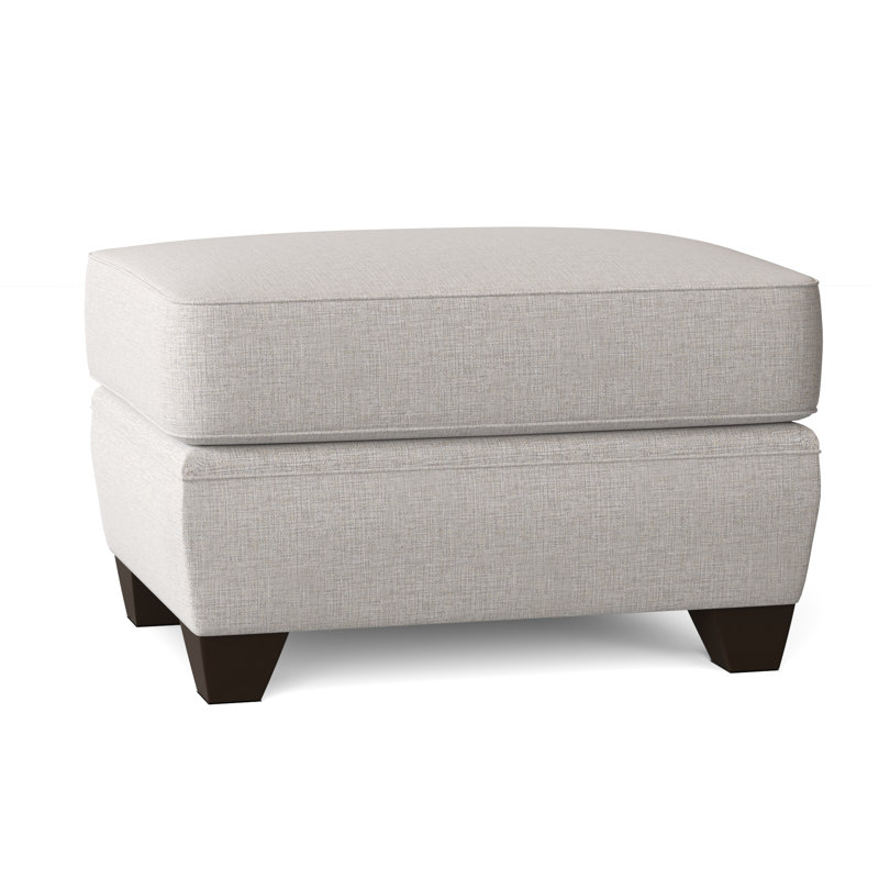 Repose-pieds Putney, Tissage natté ivoire Drusky Sustain®