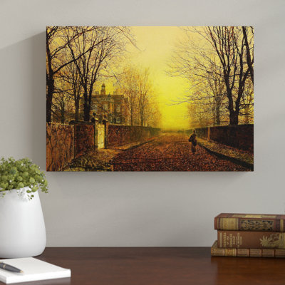 John Atkinson Grimshaw - Wrapped Canvas Painting