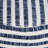 Mineo Coastal Striped Ottoman Pouf