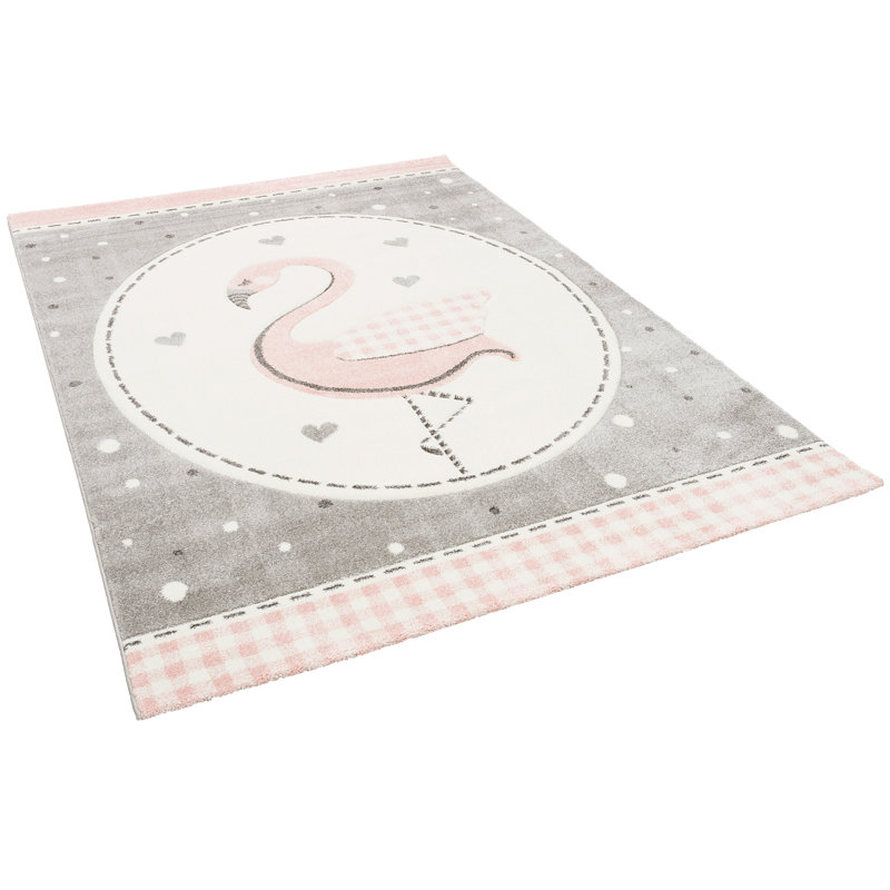 Barnum Rectangle Animal Print Area Rug, Rectangle 200 x 290cm