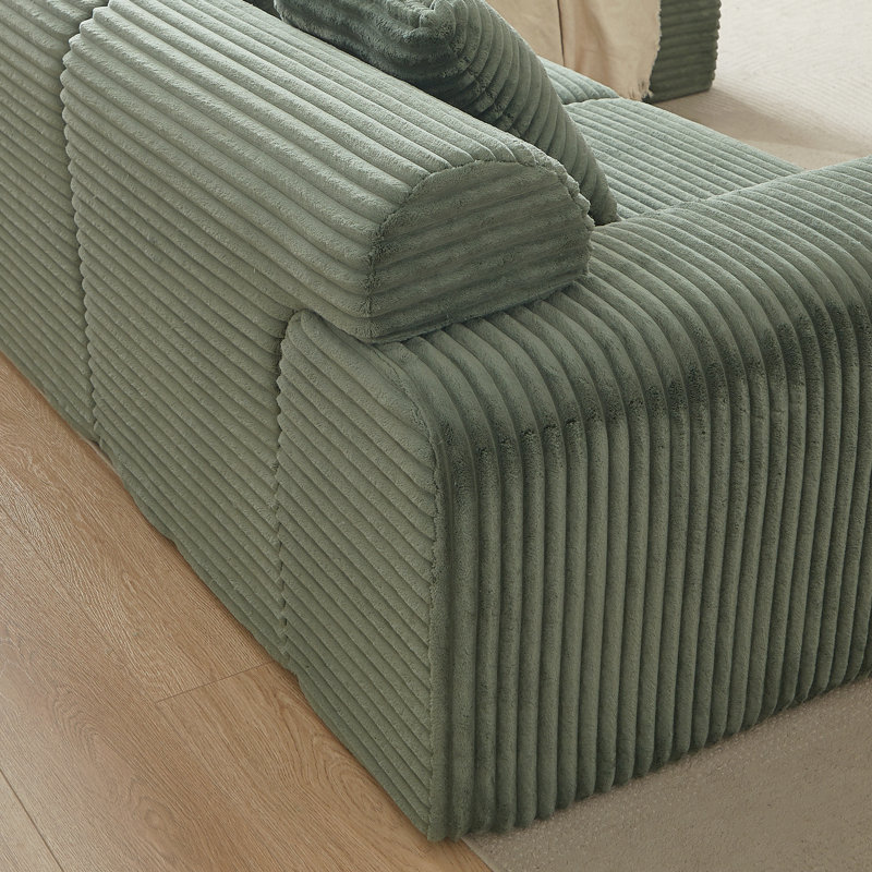 Canapé modulaire sans os, Vert
