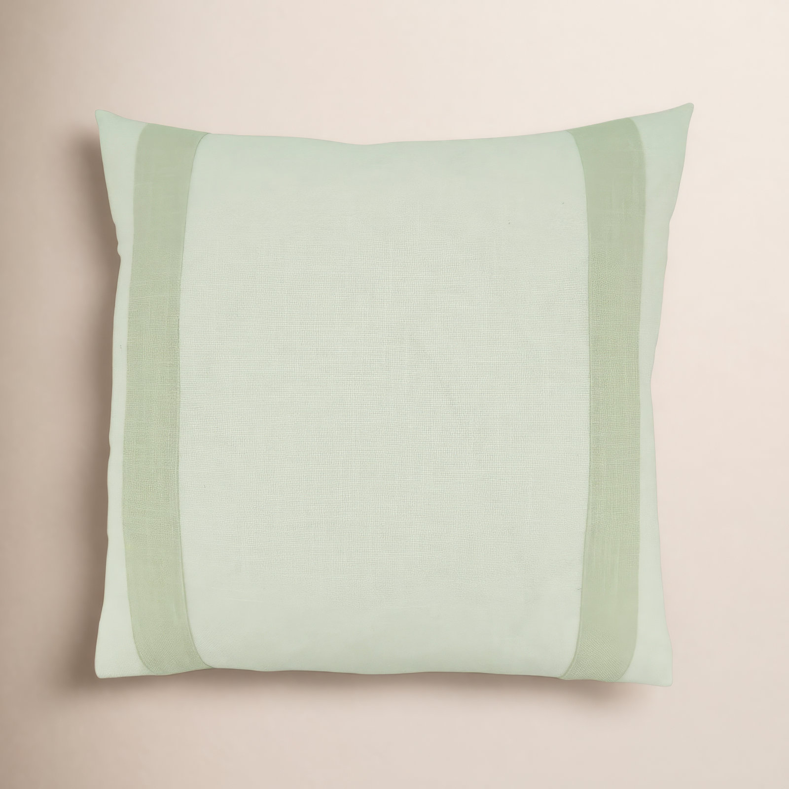Annabelle 20" x 20" Cotton Pillow Cover, Ivory, Down