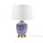 Blue Ceramic Ginger Jar Table Lamp