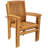 Datrion Teak Wood Outdoor Dining Armchair