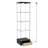 Modern Glass Display Cabinet With Drawer-348313420