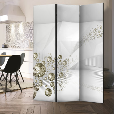 Aramantha 172cm H Solid Wood Folding Room Divider