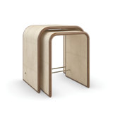 Caracole Classic Solid Wood Nesting End Table