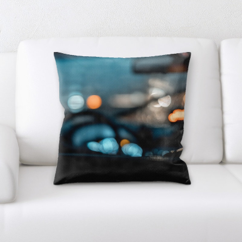 Coussin décoratif flou