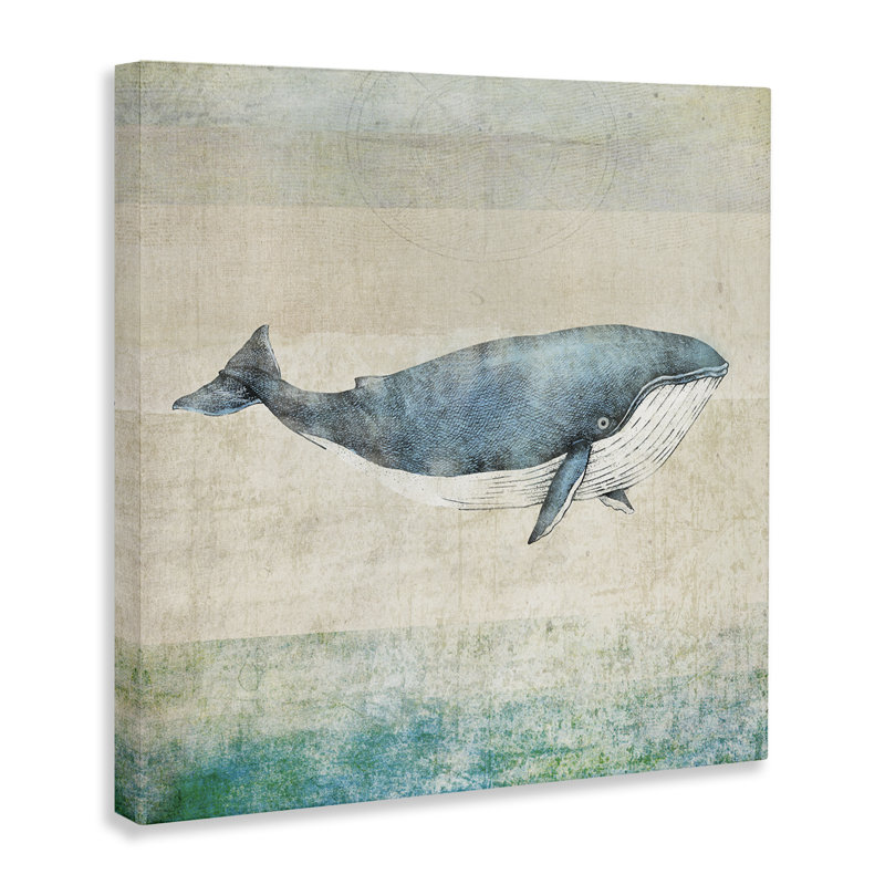 «Rustic Maritime Whale» par JG Studios, H 24 po x l 24 po