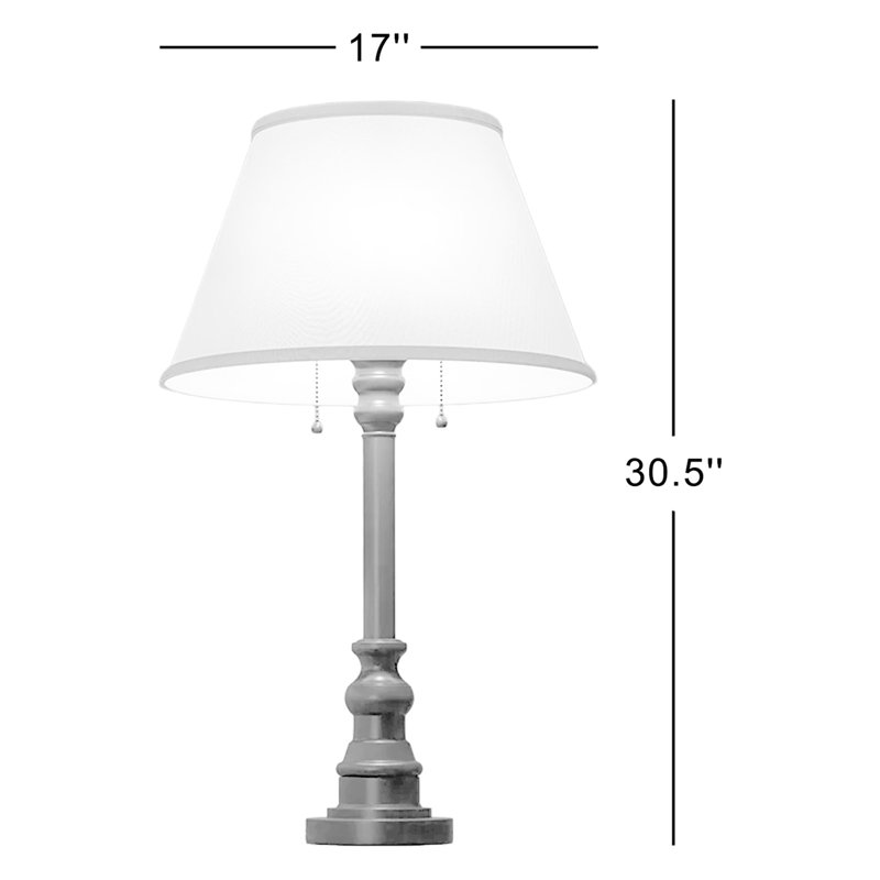 Spyglass Table Lamp - Antique Brass, Antique Brass