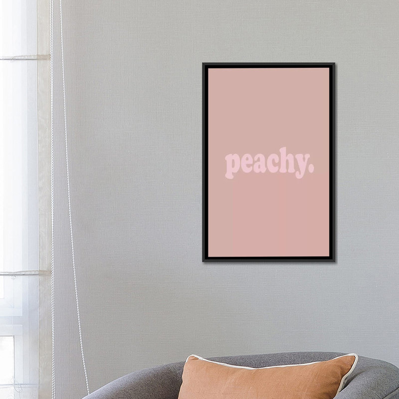« pêche », art textuel sur toile, H 26 po x l 18 po x P 1,5 po, Toile avec cadre noir, Pas de tapis