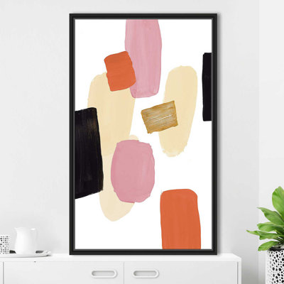 Floating Shapes I par Lanie Loreth - Peinture