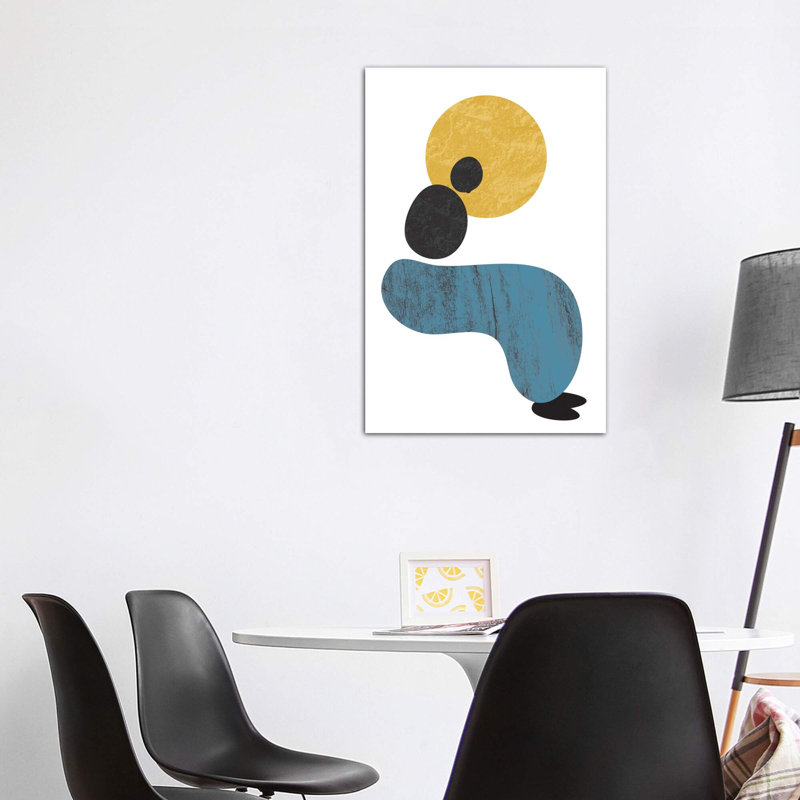 « abstract lady » par flatowl-impression sur image, H 48 po x l 32 po x P 1,5 po, Toile tendue