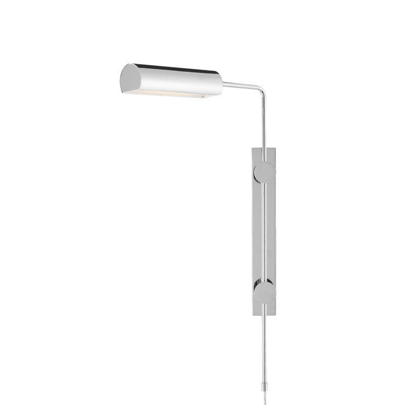 Satire 1 - Light LED Swing Arm, Polished Nickel