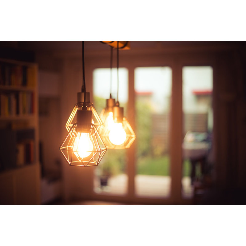 40 Watt Equivalent, Antique A19 LED Dimmable Light Bulb, E26/Medium (Standard) Base